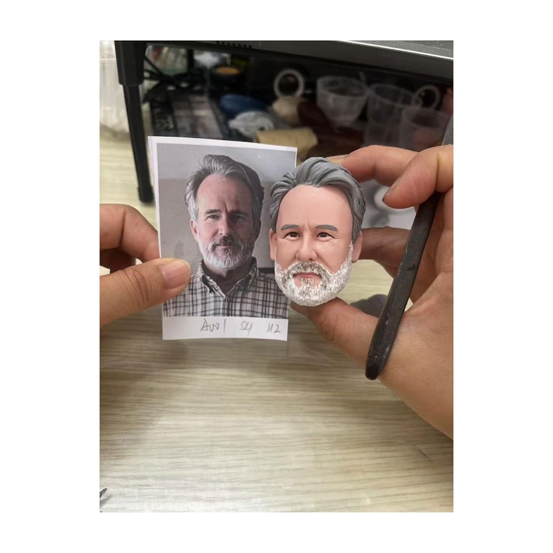 Custom Bobblehead From Photo, Custom Men's Bobblehead, Unique Retirement or Birthday Gifts for Men/dad/husband/boss, Handmade Replica Model