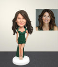 Customize Bobbleheads From Your Photos, Customized Women's Bobblehead - Etsy