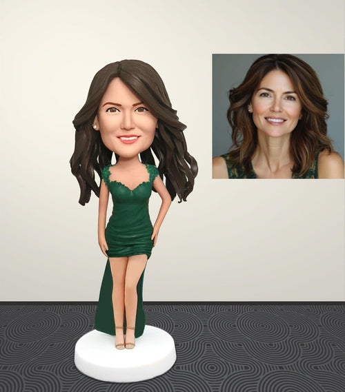 Customize Bobbleheads From Your Photos, Customized Women's Bobblehead - Etsy