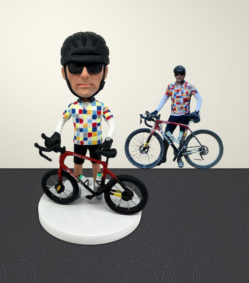 Custom Bobblehead From Photo, Custom Men's Bobblehead, Unique Retirement or Birthday Gifts for Men/dad/husband/boss, Handmade Replica Model